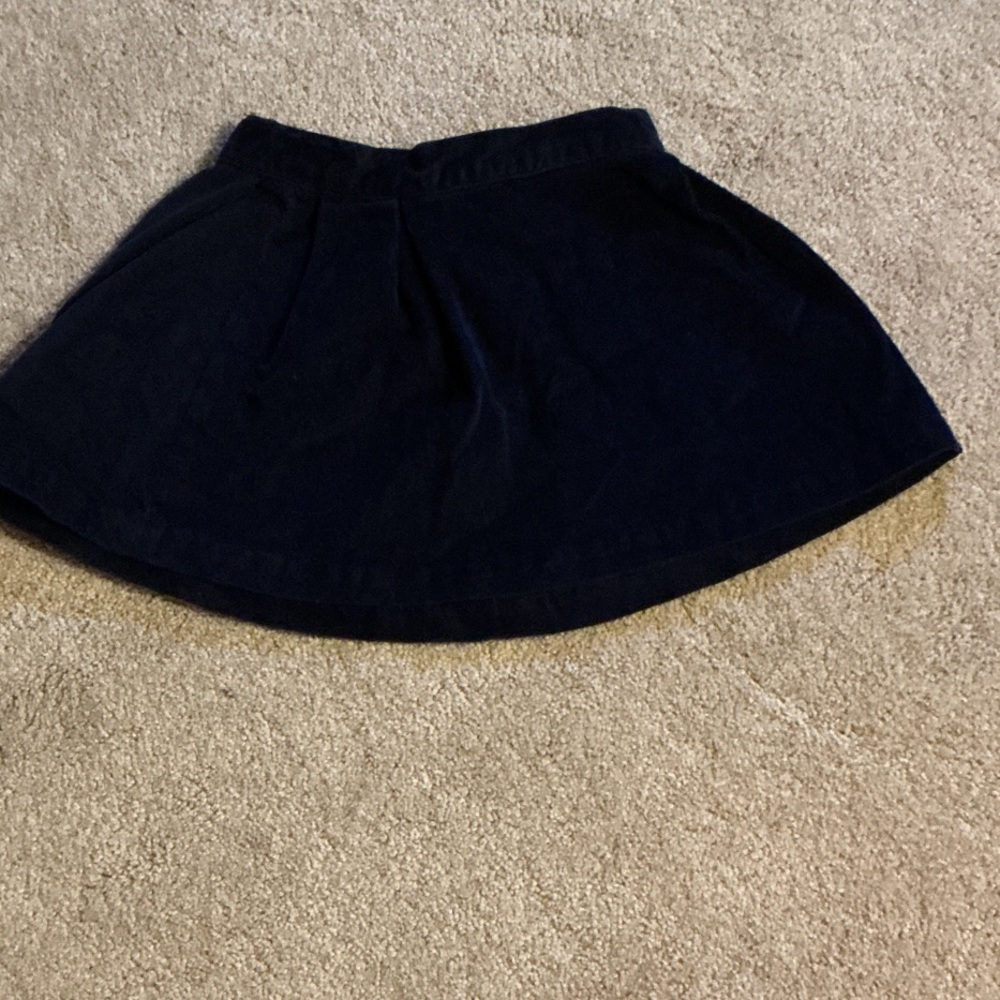 The Beaufort Bonnet Company Black Girls' Corduroy Skirt
